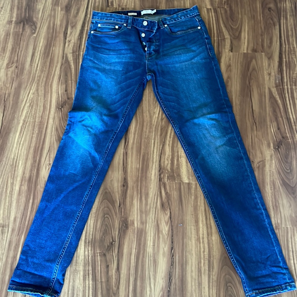 Topman Stretch Skinny Jeans - 32x32